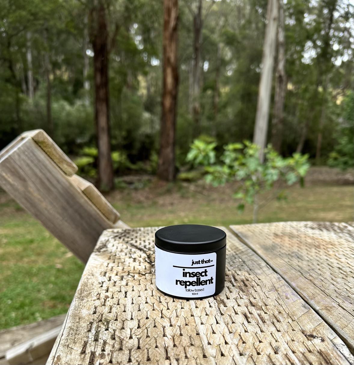 Natural Insect Repellent - Tallow Based 100ml