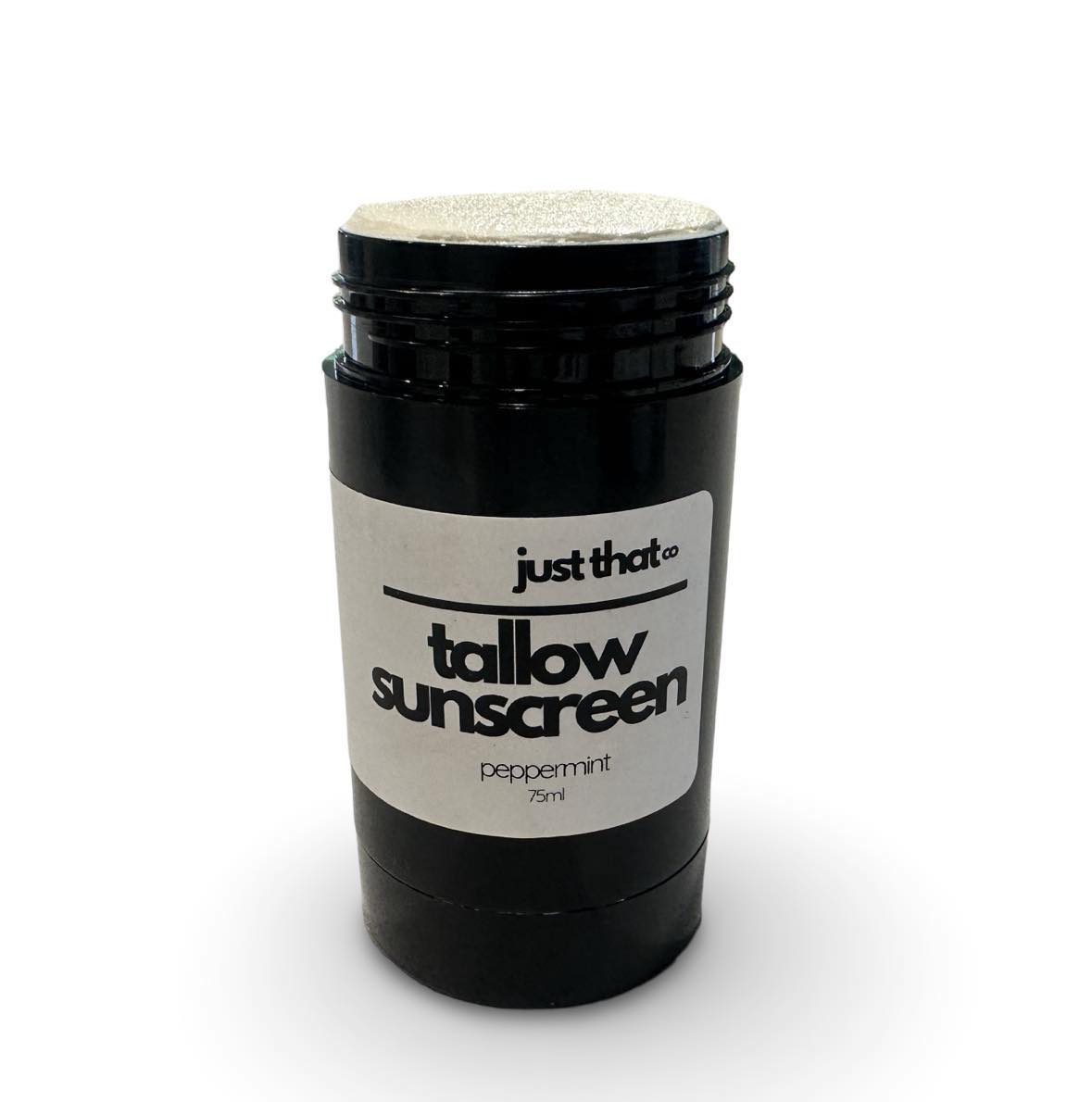 Organic Tallow Natural Sunscreen - Peppermint 75ml
