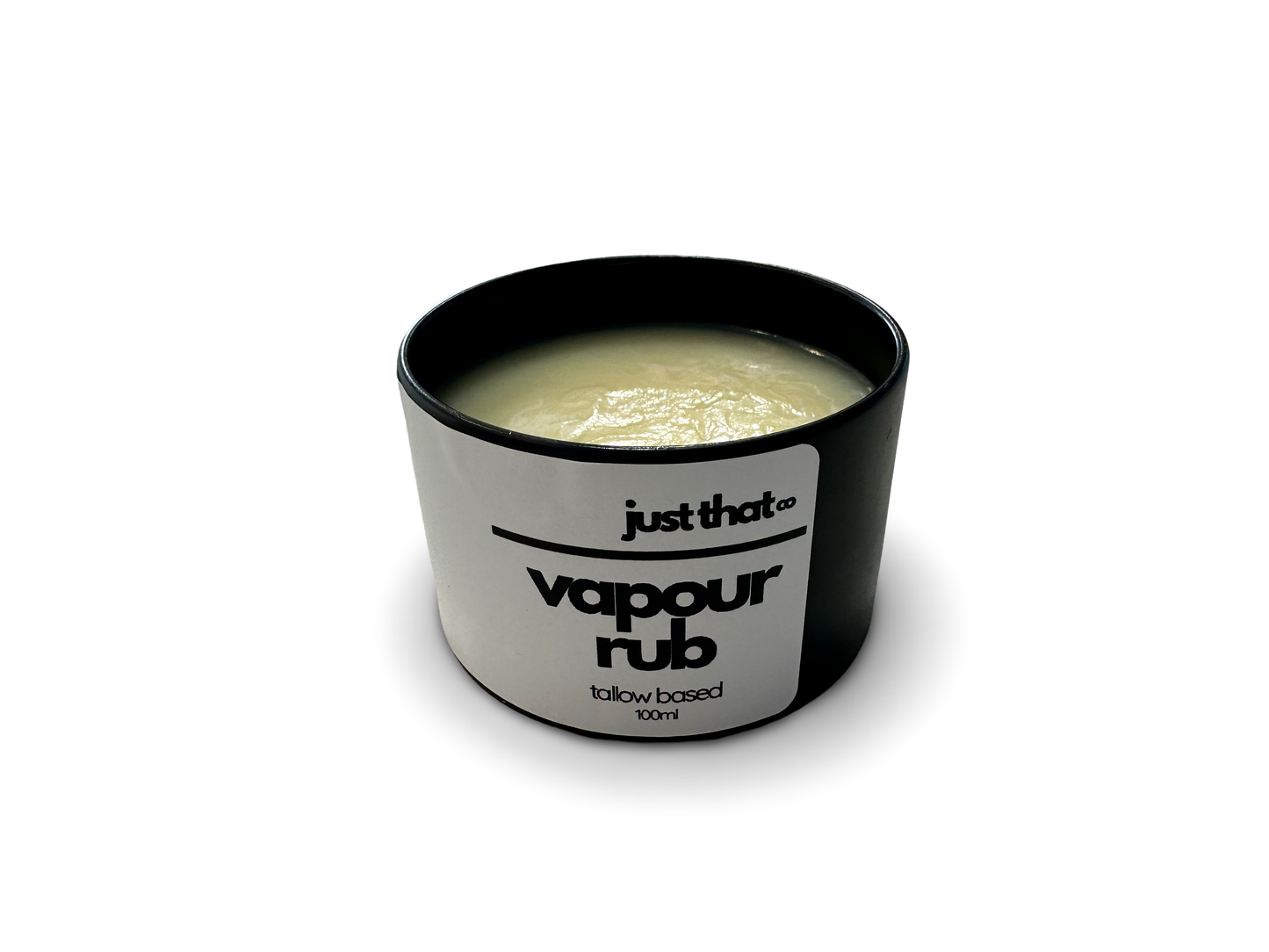 Natural Vapour Rub - Tallow Based 100ml
