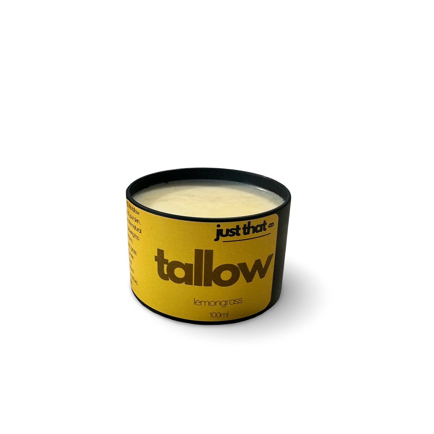 Organic & Grassfed Tallow - Lemongrass 100ml