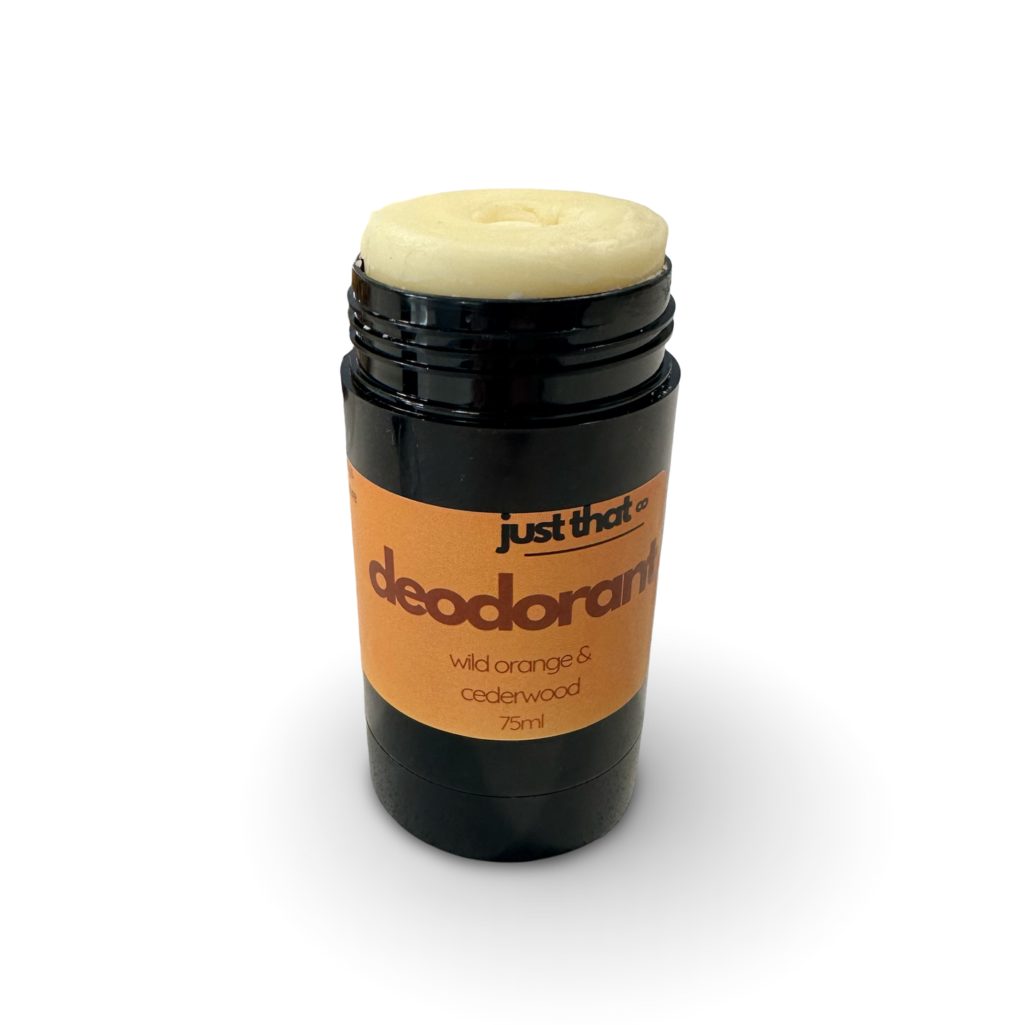 Natural Deodorant - Wild Orange & Cedarwood 75ml