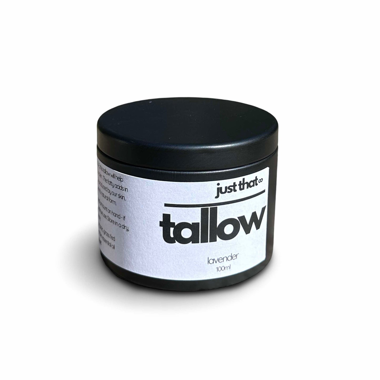 Organic & Grassfed Tallow - Lavender 100ml