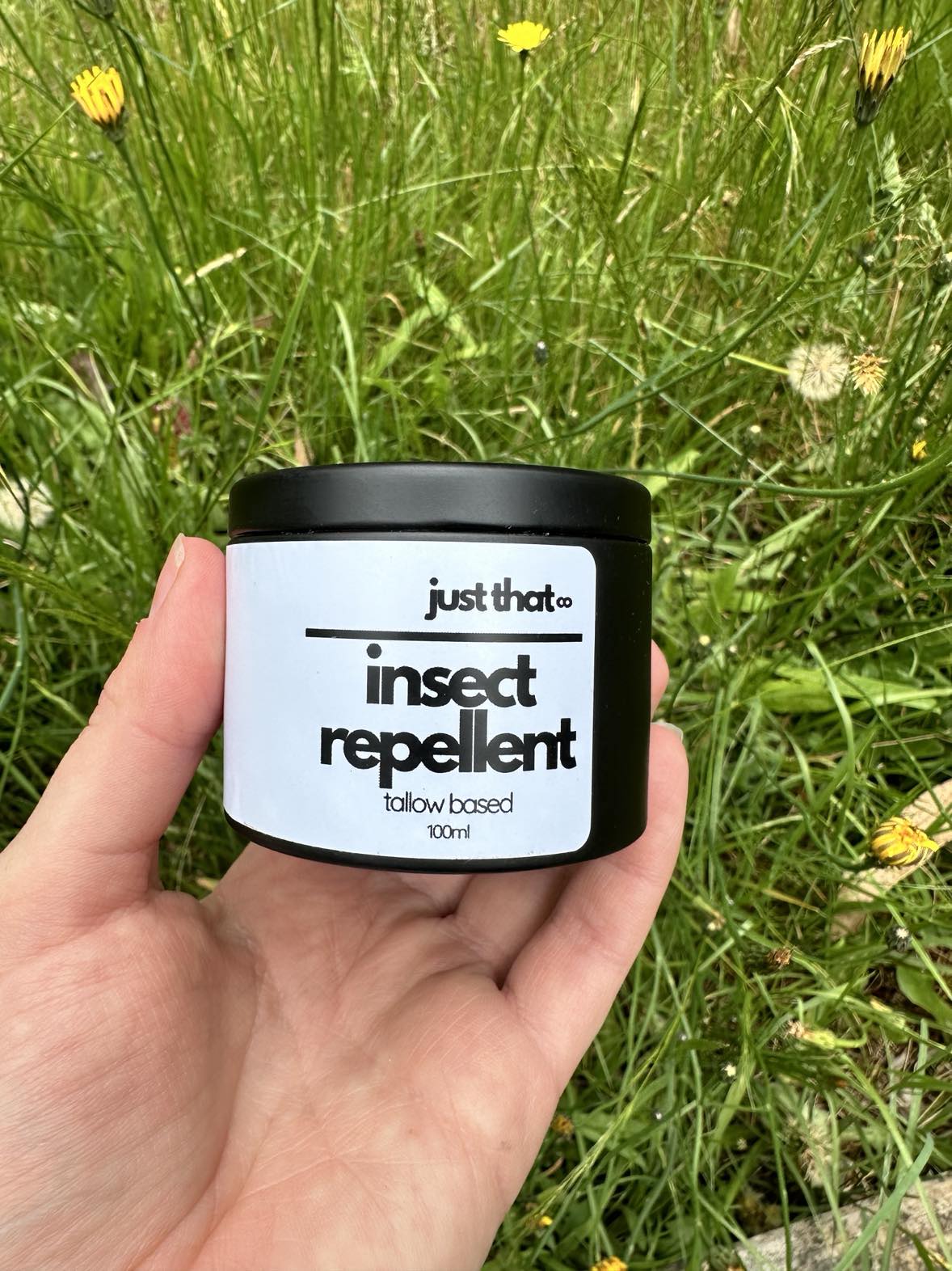Natural Insect Repellent - Tallow Based 100ml