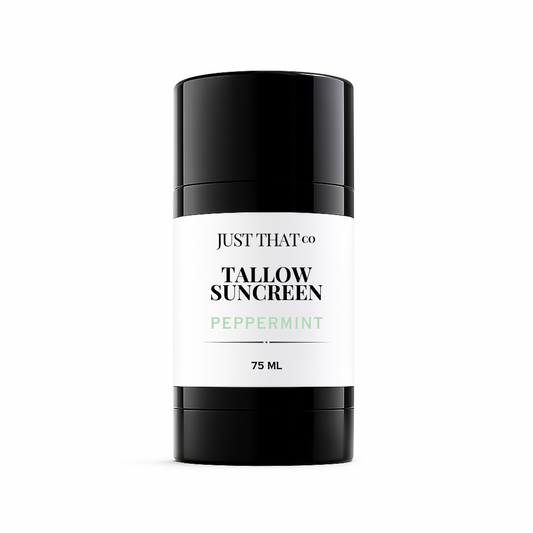 Organic Tallow Natural Sunscreen - Peppermint 75ml