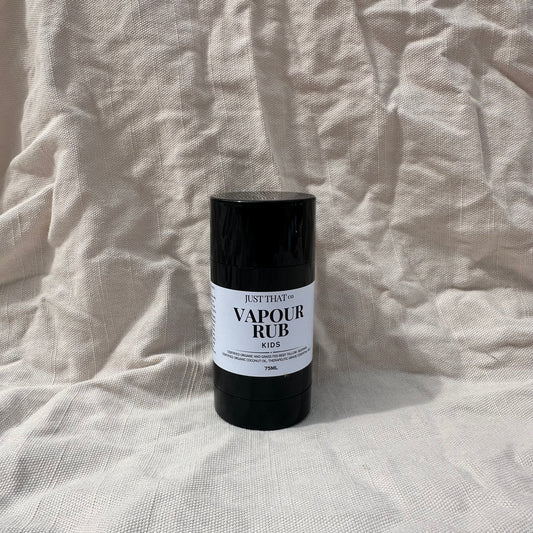 Natural Vapour Rub for Kids – Gentle Organic Tallow Chest Balm