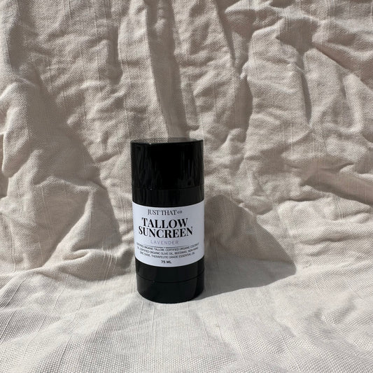 Organic Tallow Natural Sunscreen - Lavender 100ml