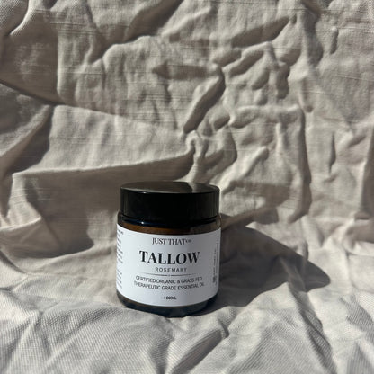 Organic Rosemary Tallow Balm 100 mL – Grass-Fed Skincare