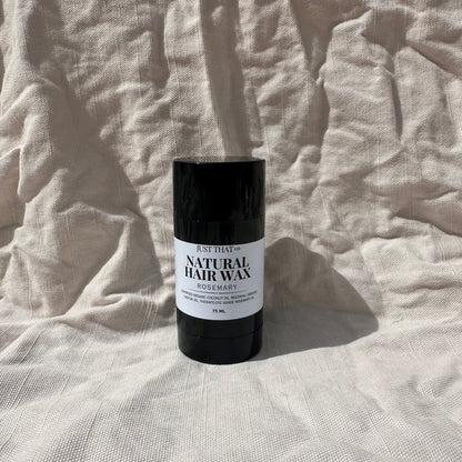 Natural hair wax balm - castor oil and rosemary for hair growth - 75ml
