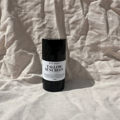 Organic Tallow Natural Sunscreen - Peppermint 75ml
