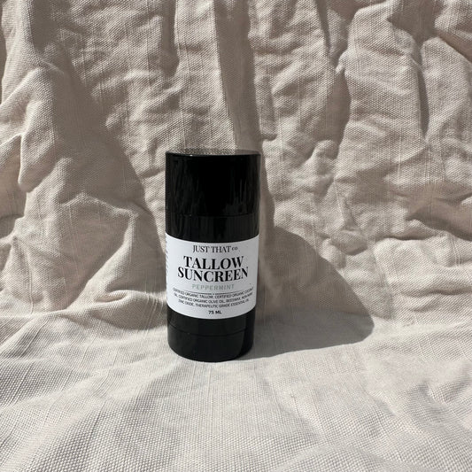 Organic Tallow Natural Sunscreen - Peppermint 75ml