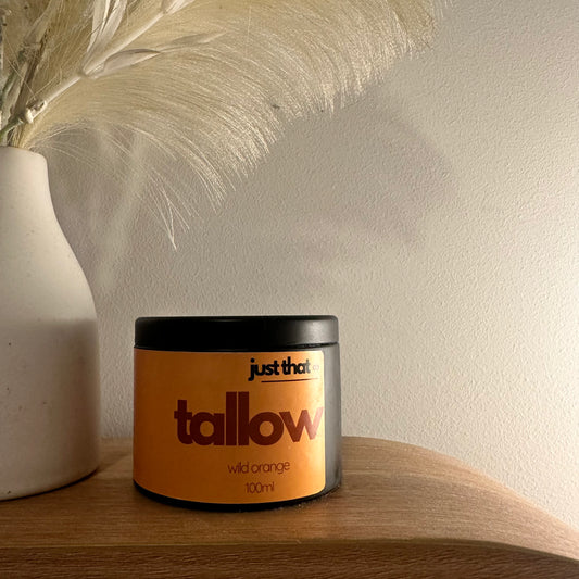 Organic & Grassfed Tallow - Wild Orange 100ml