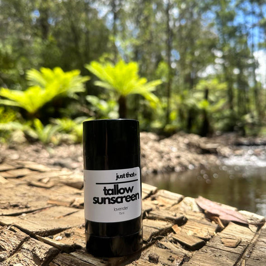 Organic Tallow Natural Sunscreen - Lavender 100ml